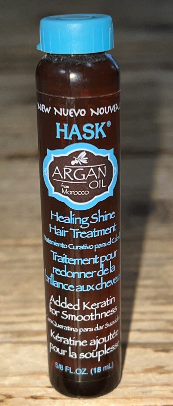 Hask Argan Oil from Morocco Repairing Shine Hair Oil - 5/8 oz. - New